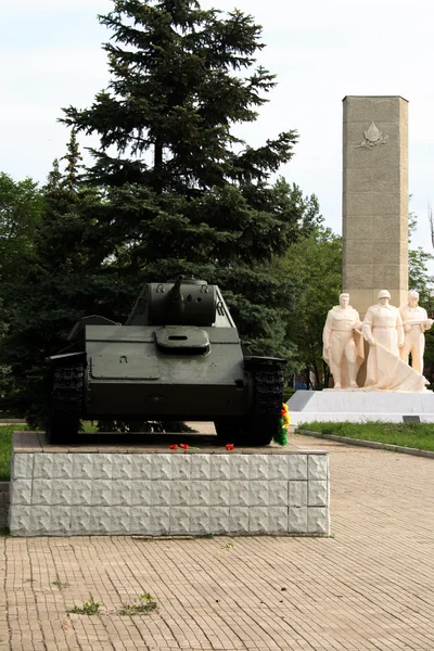 Monumento a heróis da guerra mundial — Fotografia de Stock