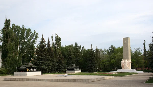 Denkmal für Weltkriegshelden — Stockfoto