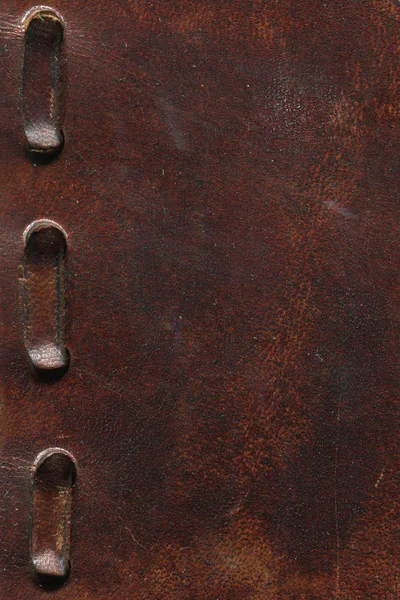Stary borwn skórzany Pas — Zdjęcie stockowe