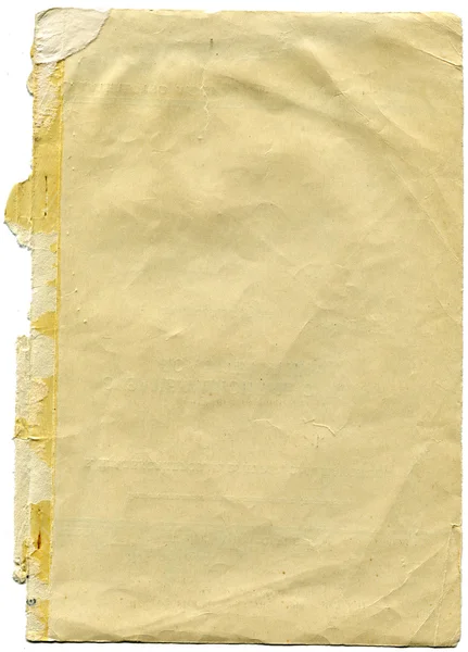 Stary i zużyty papier — Zdjęcie stockowe