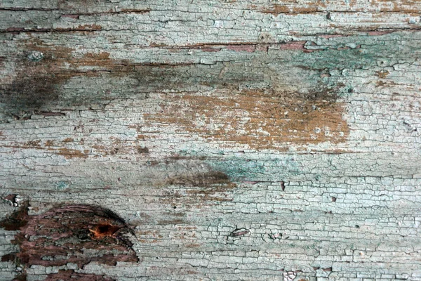Pittura sbucciata su legno — Foto Stock