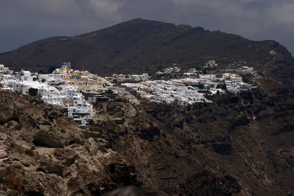 Vue du village d'Oia à Santorin i — Photo