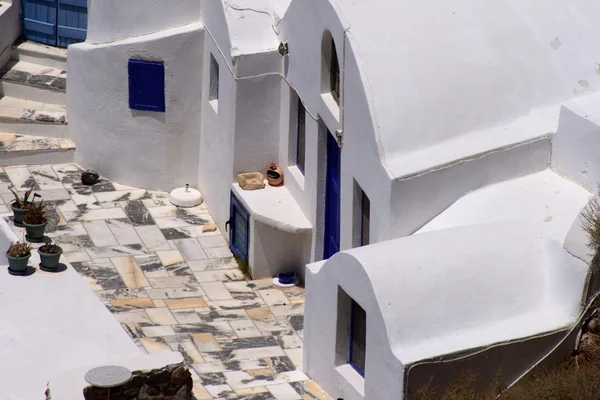 Vue du village d'Oia à Santorin i — Photo