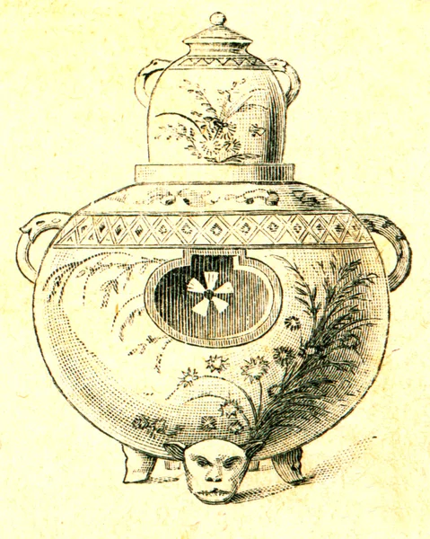 Satsuma pottery — Stock Photo, Image