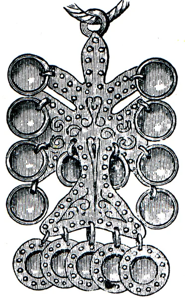 Krzyż skandynawski panny młodej — Zdjęcie stockowe
