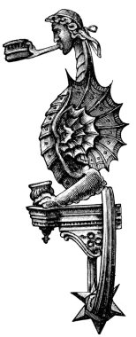 Lamp, Italy, 15th century clipart