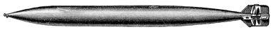 Pisciform torpedo clipart