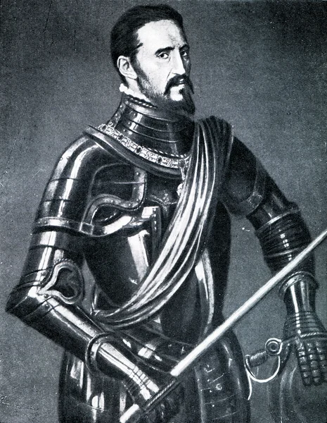 De hertog van alba, antonio moro, schilderen, 1557 — Stockfoto