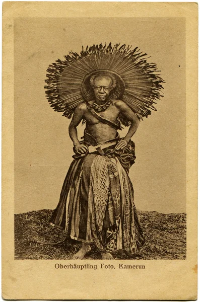 Lider górnej, Kamerun — Zdjęcie stockowe