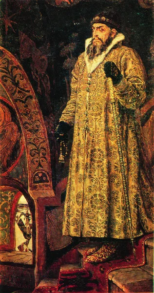 Валентин Васнецов - царь Иван Грозный — стоковое фото