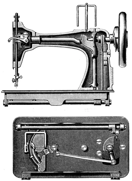 Máquina de coser Veritas — Foto de Stock