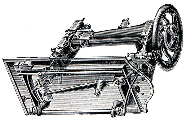 Victoria máquina de costura — Fotografia de Stock