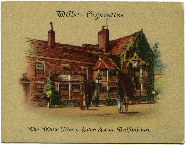 White Horse, Eaton Socon, Bedfordshire — Stock Photo, Image