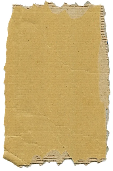 Brown corrugate cardboard — Stock Photo, Image