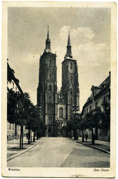 Catedral de Breslau (ahora Wrolaw ) —  Fotos de Stock