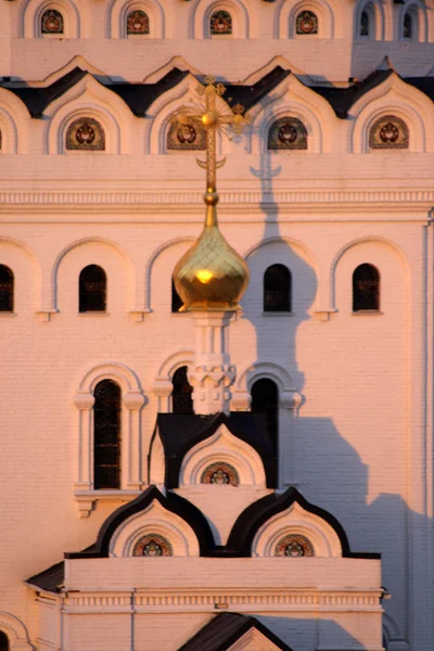 Detalhe da Catedral de Pedro e Paulo em Prokhorovka — Fotografia de Stock
