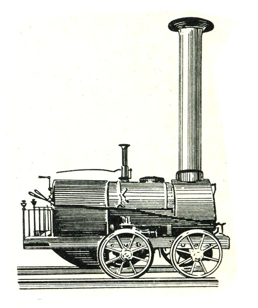 Cherepanov bovers, 러시아, 1834의 엔진 — 스톡 사진