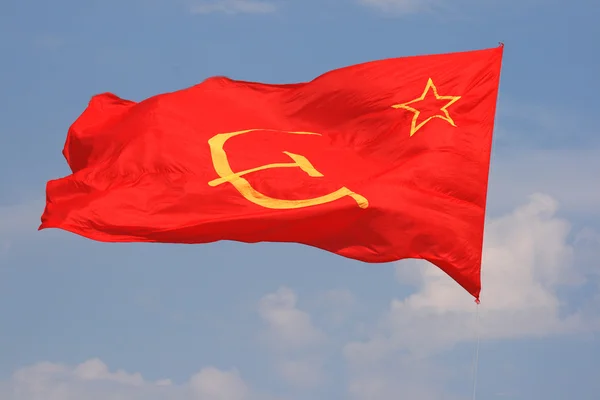 Sovjetunionens flagga — Stockfoto