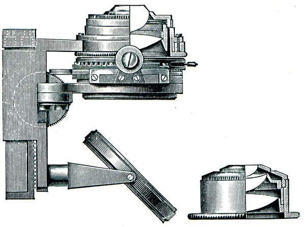 Mikroskop przez Abbego — Zdjęcie stockowe
