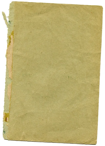 Eski ve yıpranmış kağıt — Stok fotoğraf