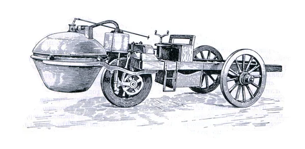 Pary wagonu przez kono — Zdjęcie stockowe