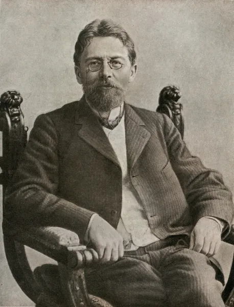 작가 안톤 체 호프, 1890 — 스톡 사진