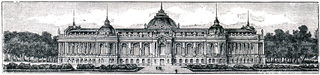 Small Palace of Art - Petit Palais des Beaux-Arts on the Champs
