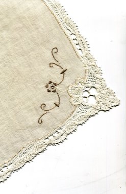 Doily with embroidery Rococo clipart