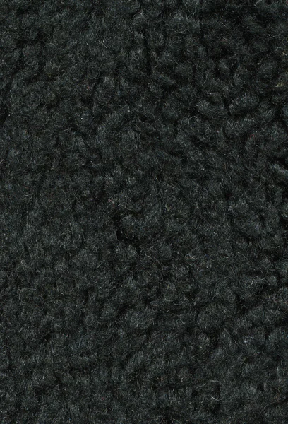 Mycket detaljerade svart päls full frame — Stockfoto