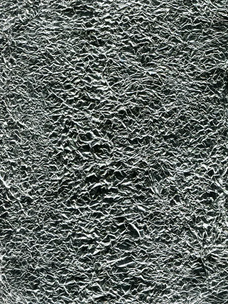 Folha de alumínio triturada — Fotografia de Stock