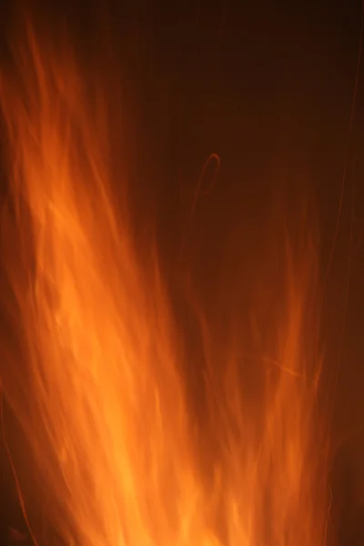 Flammenkörper — Stockfoto
