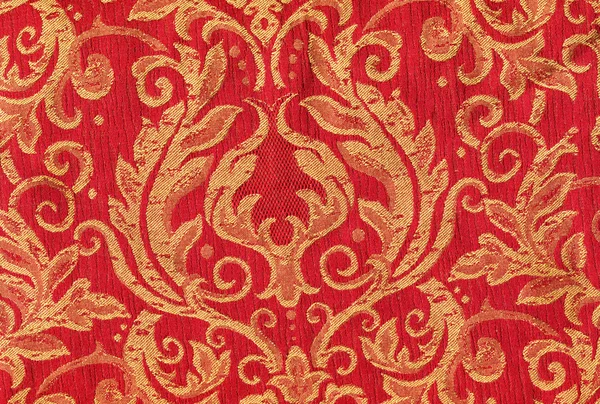Red vintage fabric — Stock Photo, Image