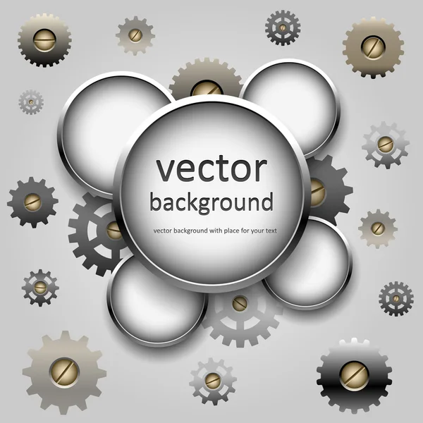 Průmyslové abstraktní pozadí — Stockový vektor