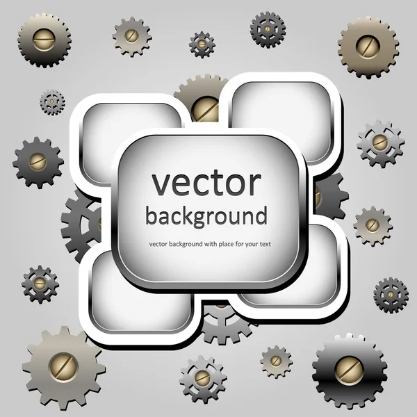 Průmyslové abstraktní pozadí — Stockový vektor