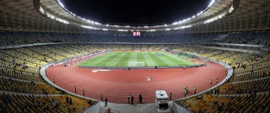 Olimpik Stadyum (Milli Güvenlik Olimpiysky) Kiev panoramik manzaralı