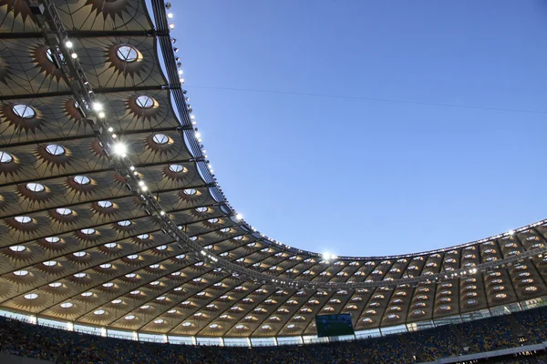 Olympijský stadion (nsc Olimpijskyj) v Kyjevě, Ukrajina — Stock fotografie