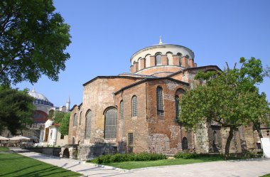 Hagia Irene church (Aya Irini) in Istanbul clipart