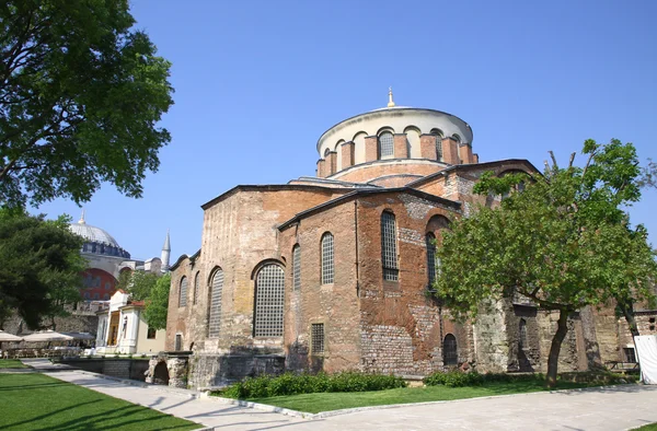 Hagia Irene kerk (Aya Irini) in Istanboel — Stockfoto