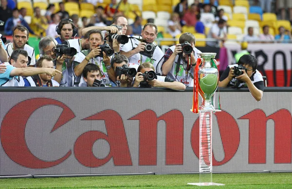 Trofeum UEFA Euro 2012 piłka nożna (Cup) — Zdjęcie stockowe