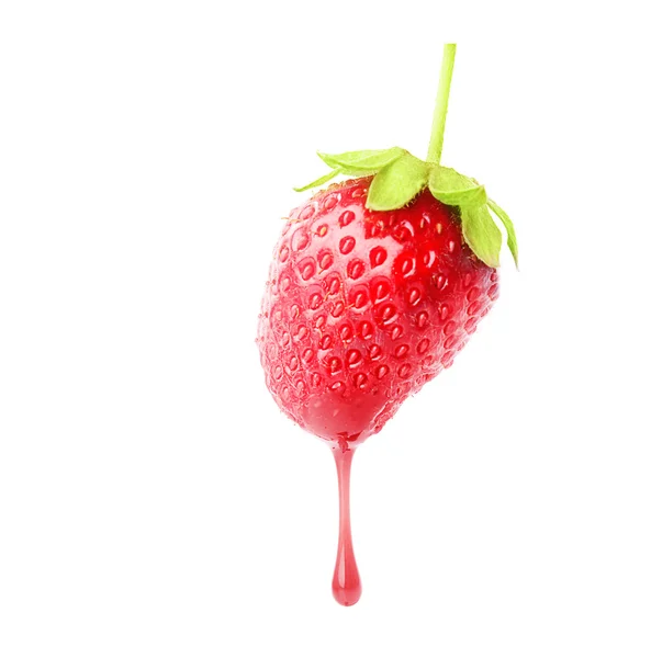 딸기 시럽 — 스톡 사진