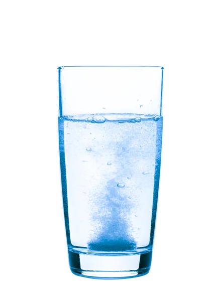 Aspirin in a glass — Stock Photo, Image