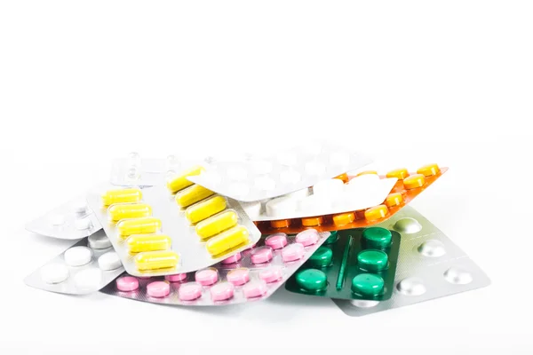 Eine Vielzahl von Tabletten — Stockfoto