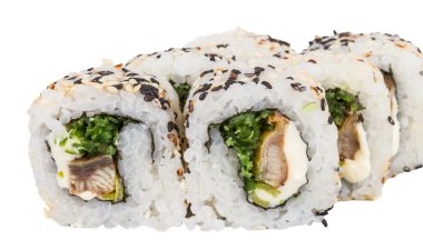 Japon mutfağının - maki rulo ile nori, krem chees