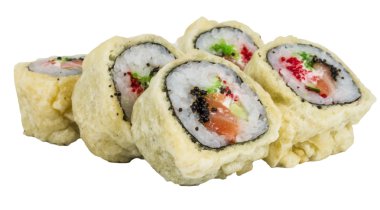 Japon mutfağı-Tempura Maki Sushi (Deep Fried sa ve yapılan rulo