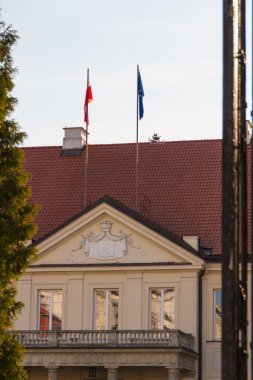 centrum van de stad van Warschau, Polen