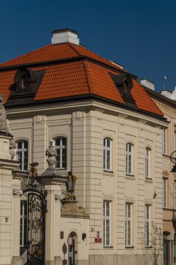 centrum van de stad van Warschau, Polen