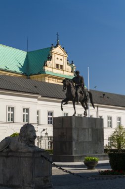 centrum van de stad van Warschau, Polen