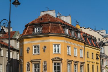 centrum van de stad van Warschau, Polen