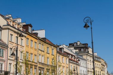 centrum van de stad van Warschau, Polen