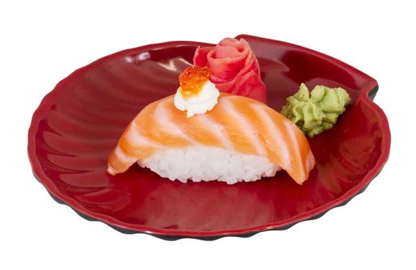 Sushi salmon sake — Stock Photo, Image